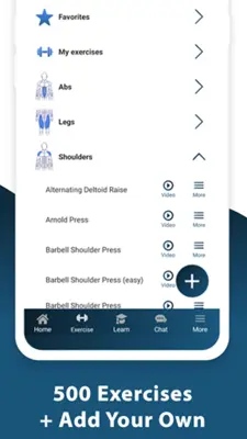 Dr. Muscle AI Personal Trainer android App screenshot 17